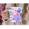  Lifestyle shot of custom 3D conversation heart mug.